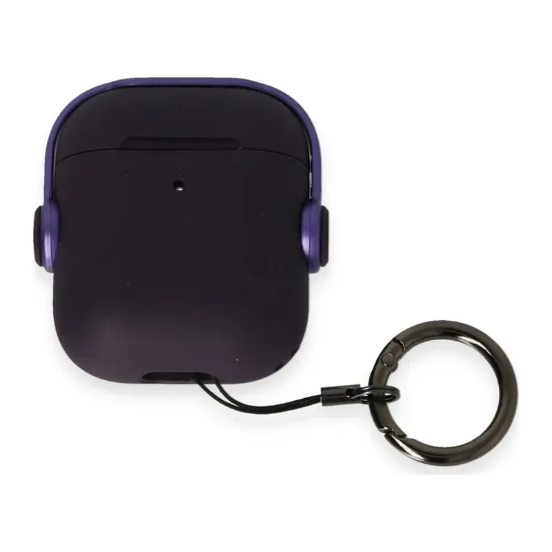 Apple Airpods 2 (2.nesil) Cool Kılıf - Derin Mor