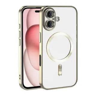 Apple iPhone 17 Kross Magneticsafe Kapak - Gold