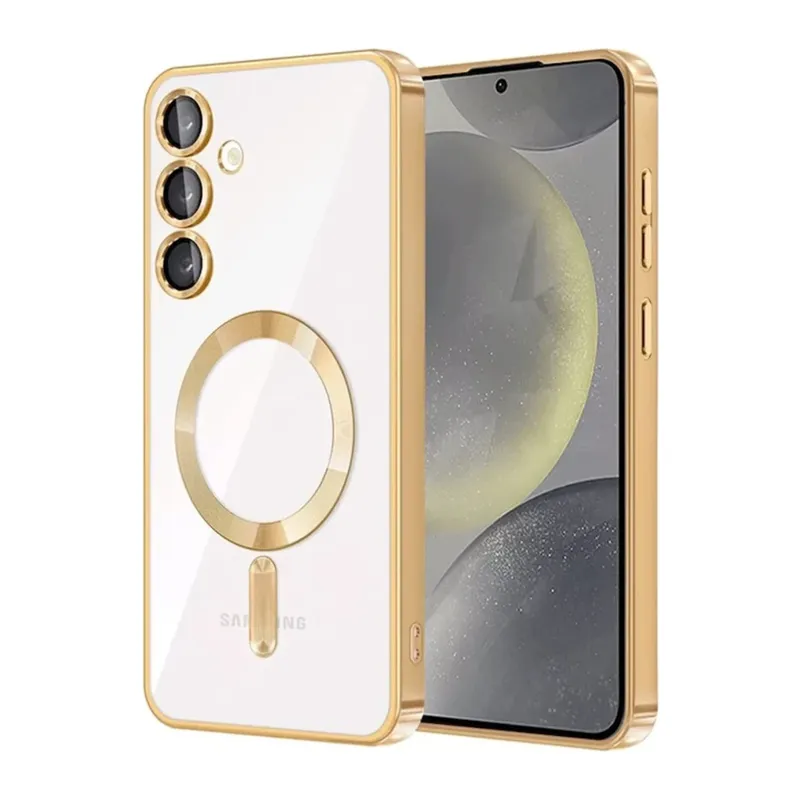 Samsung Galaxy A35 5G Kross Magneticsafe Kapak - Gold
