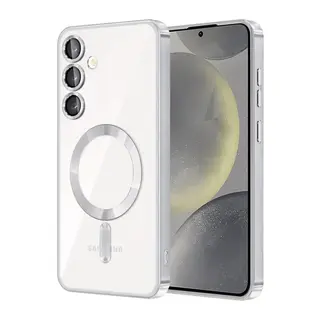 Samsung Galaxy A26 Kross Magneticsafe Kapak - Gümüş