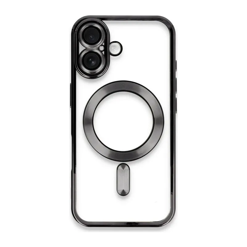 Apple iPhone 16 Kılıf Kross Magneticsafe Kapak - Siyah