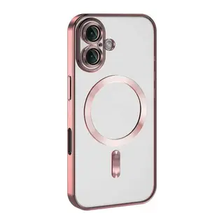Apple iPhone 16 Kılıf Kross Magneticsafe Kapak - Pembe