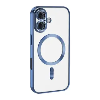Apple iPhone 16 Kılıf Kross Magneticsafe Kapak - Mavi