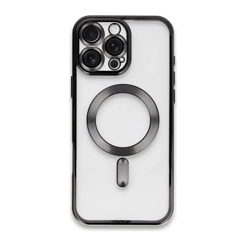 Apple iPhone 16 Pro Kılıf Kross Magneticsafe Kapak - Siyah