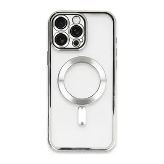 Apple iPhone 16 Pro Kılıf Kross Magneticsafe Kapak - Gümüş