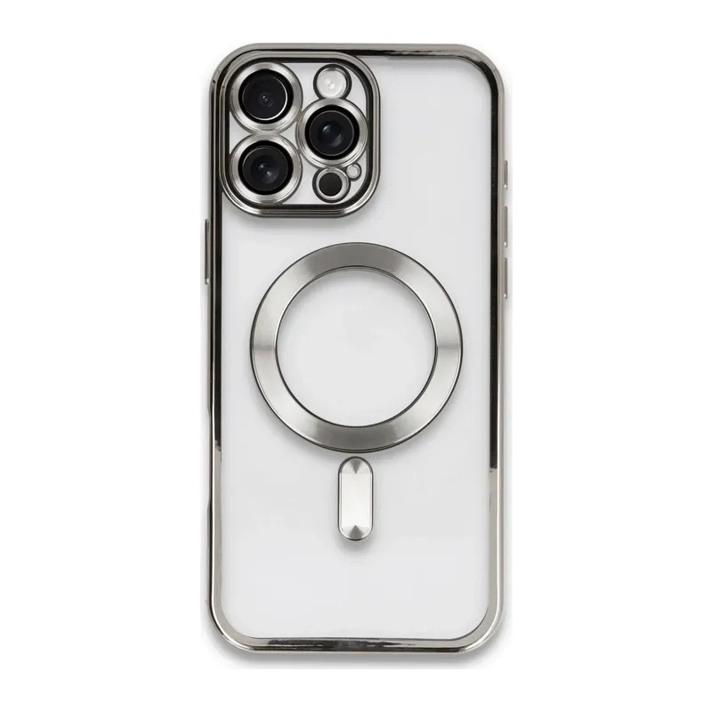 Apple iPhone 16 Pro Kılıf Kross Magneticsafe Kapak - Titan Gri