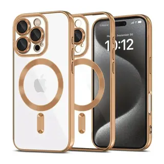 Apple iPhone 16 Pro Max Kılıf Kross Magneticsafe Kapak - Çöl Titanyum