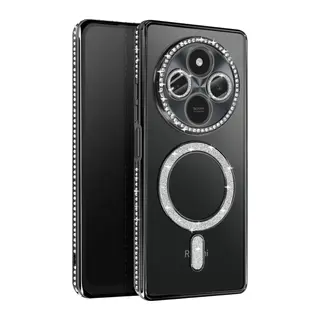 Xiaomi Redmi 14C Joke Simli Magneticsafe Kılıf - Siyah