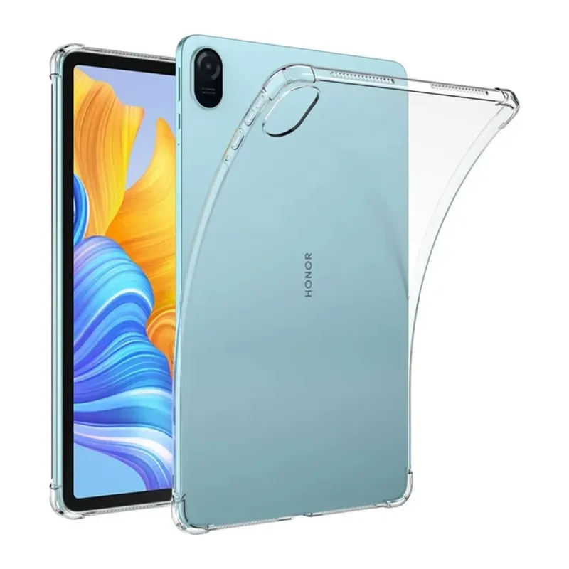 Huawei Honor Pad 8 12 Kılıf Anti Shock Tablet Silikon - Şeffaf