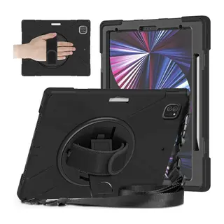 Apple iPad Pro 12.9 (2020) Kılıf Amazing Tablet Kapak - Siyah