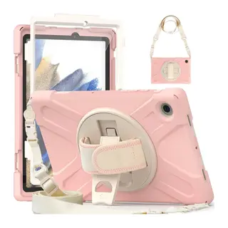 Samsung Galaxy X200 Tab A8 10.5 Kılıf Amazing Tablet Kapak - Pembe
