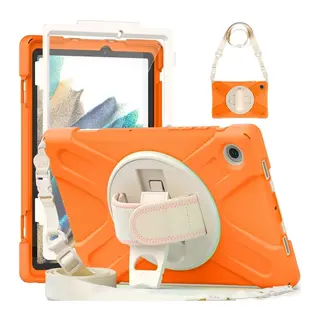 Samsung Galaxy X200 Tab A8 10.5 Kılıf Amazing Tablet Kapak - Turuncu