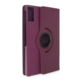 Xiaomi Redmi Pad Kılıf 360 Tablet Deri Kılıf - Mürdüm