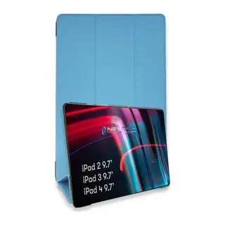 Apple iPad 4 9.7 Kılıf Tablet Smart Kılıf - Mavi