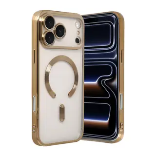 Apple iPhone 17 Pro Kross Magneticsafe Kapak - Gold