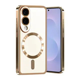 Samsung Galaxy S25 Edge Kross Magneticsafe Kapak - Çöl Titanyum