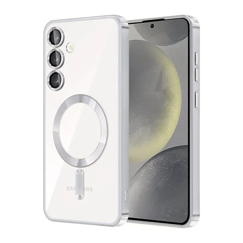 Samsung Galaxy A16 5G Kross Magneticsafe Kapak - Gümüş