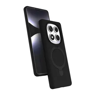 Xiaomi Redmi Note 14 Pro 4G Regal Magsafe Standlı Kapak - Siyah