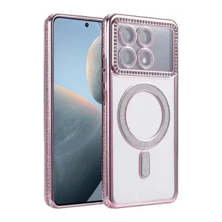 Xiaomi Poco X6 Pro Joke Simli Magneticsafe Kılıf - Pembe
