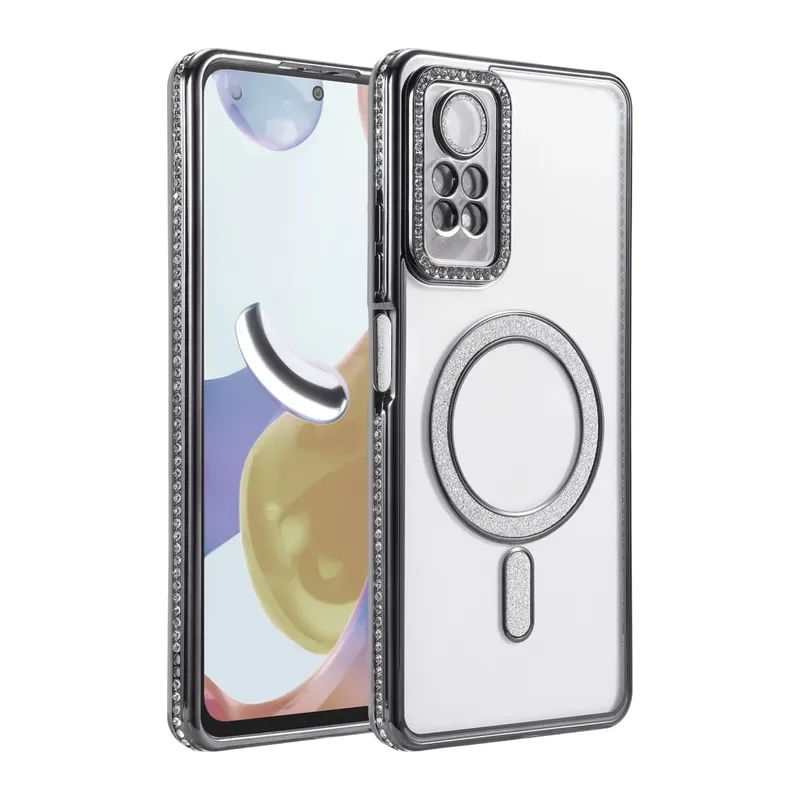 Xiaomi Redmi Note 12 Pro 4G Joke Simli Magneticsafe Kılıf - Siyah