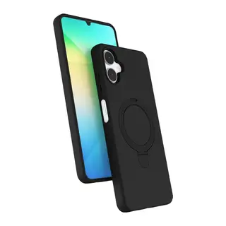Samsung Galaxy A06 Regal Magsafe Standlı Kapak - Siyah