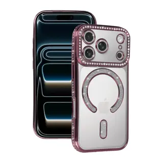 Apple iPhone 18 Pro Max/17 Pro Max Joke Simli Magneticsafe Kılıf - Pembe