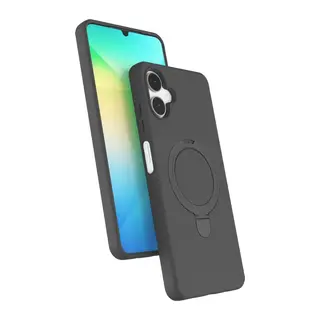 Samsung Galaxy A06 Regal Magsafe Standlı Kapak - Titan Gri