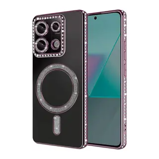Xiaomi Redmi 13C Joke Simli Magneticsafe Kılıf - Pembe