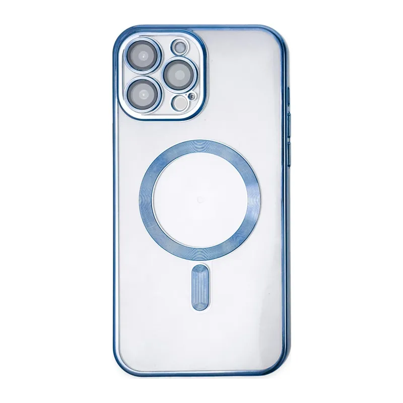 Apple iPhone 14 Pro Kılıf Kross Magneticsafe Kapak - Sierra Blue