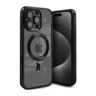 Apple iPhone 15 Pro Kılıf Kross Magneticsafe Kapak - Siyah