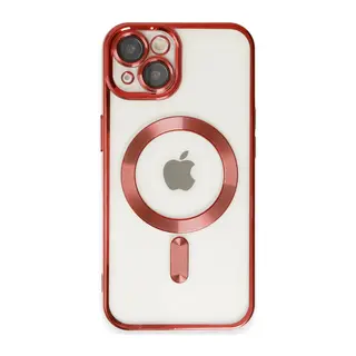 Apple iPhone 14 Kılıf Kross Magneticsafe Kapak - Kırmızı