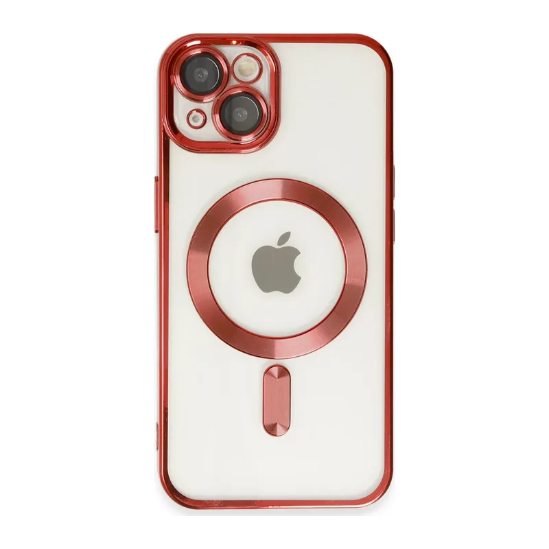 Apple iPhone 14 Kılıf Kross Magneticsafe Kapak - Kırmızı