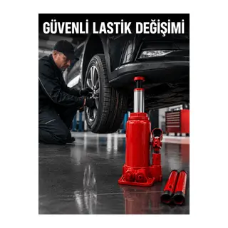 Kolay Pompalama Mekanizmalı Pratik Şişe Kriko