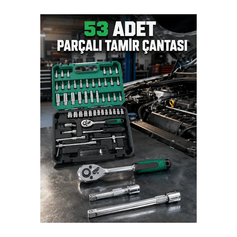 Derin Lokmalı Uçlu Çok Fonksiyonlu Tamir Seti