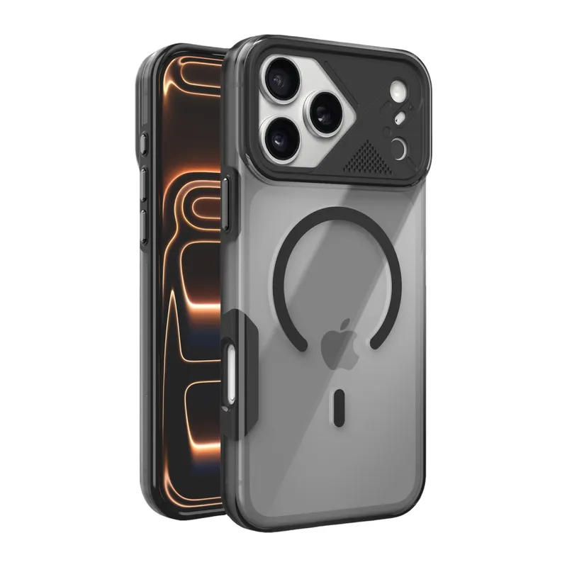 Joko Apple iPhone 17 Pro/18 Pro Zinko Magsafe Kapak - Siyah