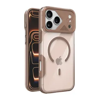 Joko Apple iPhone 17 Pro/18 Pro Zinko Magsafe Kapak - Çöl Titanyum