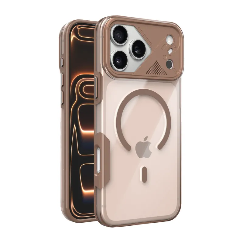 Joko Apple iPhone 17 Pro/18 Pro Zinko Magsafe Kapak - Çöl Titanyum