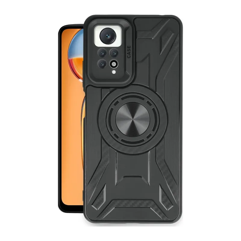 Xiaomi Redmi Note 12 Pro 4G Kılıf Lincoln Silikon - Siyah