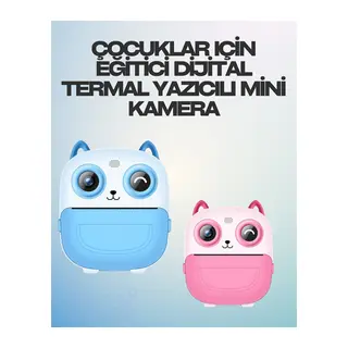 Termal Yazıcılı Dijital Kamera – USB Şarjlı, HD Video Destekli