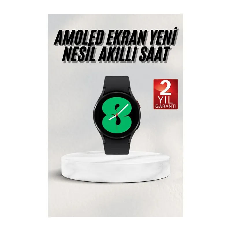 Yeni Nesil Akıllı Saat Çağrı Cevaplayabilen Plastik 47 Mm Uyumlu Kordon