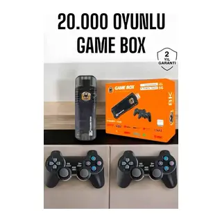 20.000 Oyunlu Premium Model Oyun Konsolu 8k Android Tv HD Game Stick