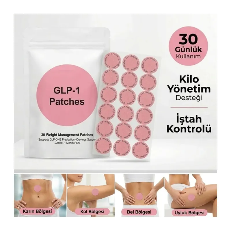 30 Adet Kilo Yönetimi Destek Bantları – İştah Kontrolü ve Günlük Wellness Desteği