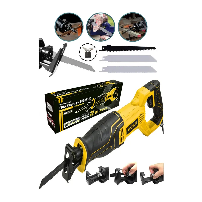 Sarı Tilki Kuyruğu Elektrikli Testere 230V 0-2800 Rpm ASR-624