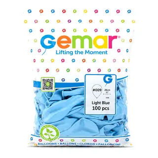 İç Mekan - Açık Mavi Balon 10 Inc - 26CM - 100PCS