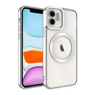 Apple iPhone 11 Kılıf Kross Magneticsafe Kapak - Titan Gri