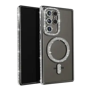 Samsung Galaxy S23 Ultra Joke Simli Magneticsafe Kılıf - Siyah