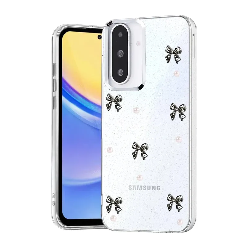 Samsung Galaxy A26 Fiyonk Desenli Kapak - Desen 8