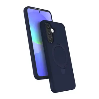 Samsung Galaxy A26 Regal Magsafe Standlı Kapak - Lacivert