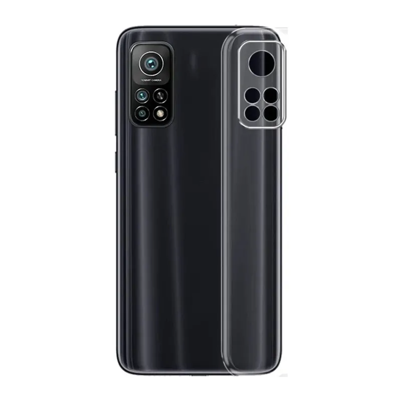 Xiaomi Mi 10T Kılıf Lüx Şeffaf Silikon - Şeffaf