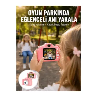 HD Mini Dijital Kamera Video ve Fotoğraf Çekim Özellikli Şarjlı Taşınabilir Kayıt Cihazı Yeni Nesil